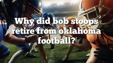 Why did bob stoops retire from oklahoma football?