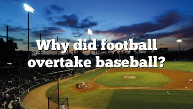 Why did football overtake baseball?