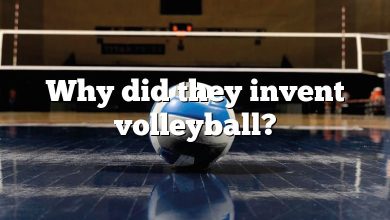 Why did they invent volleyball?