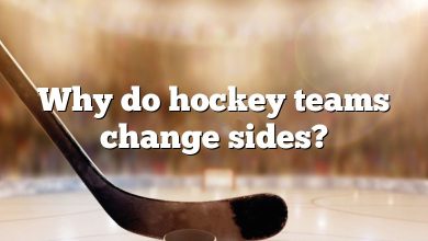 Why do hockey teams change sides?