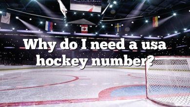 Why do I need a usa hockey number?