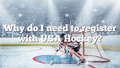 Why do I need to register with USA Hockey?