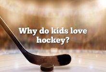 Why do kids love hockey?