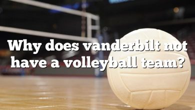 Why does vanderbilt not have a volleyball team?