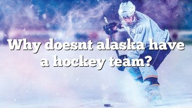 Why doesnt alaska have a hockey team?