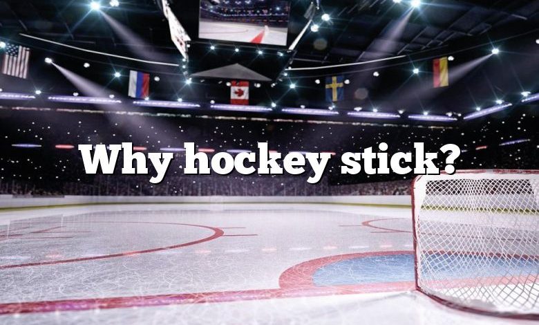 Why hockey stick?