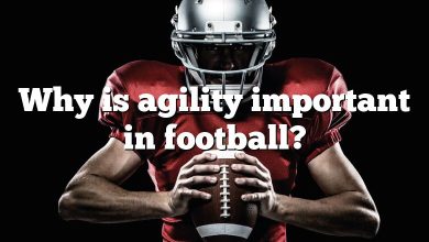 Why is agility important in football?