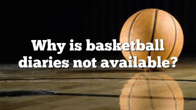 Why is basketball diaries not available?