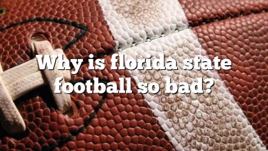 Why is florida state football so bad?