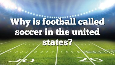 Why is football called soccer in the united states?