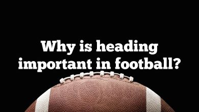 Why is heading important in football?