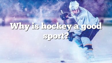 Why is hockey a good sport?