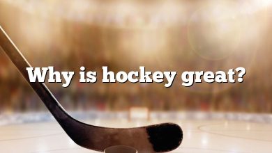 Why is hockey great?