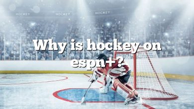 Why is hockey on espn+?