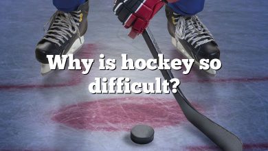 Why is hockey so difficult?