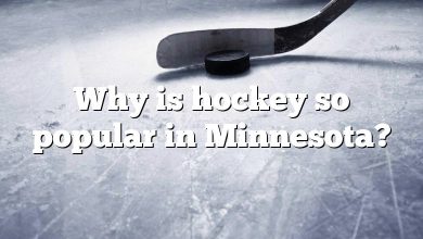 Why is hockey so popular in Minnesota?