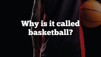 Why is it called basketball?