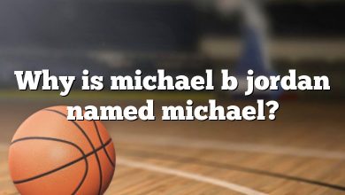 Why is michael b jordan named michael?