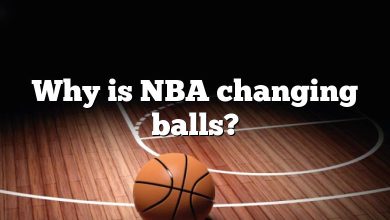 Why is NBA changing balls?