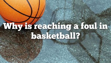 Why is reaching a foul in basketball?
