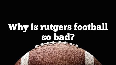 Why is rutgers football so bad?