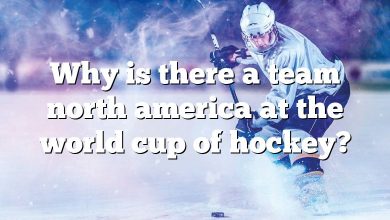 Why is there a team north america at the world cup of hockey?