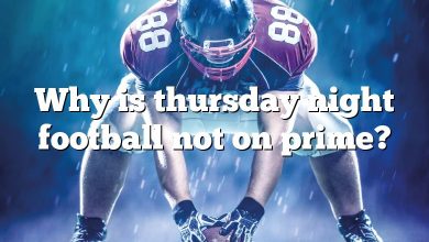 Why is thursday night football not on prime?