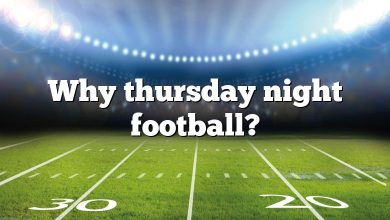 Why thursday night football?