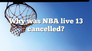 Why was NBA live 13 cancelled?