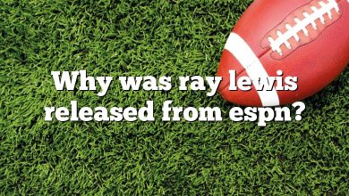 Why was ray lewis released from espn?