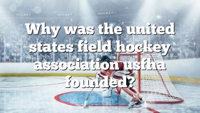 Why was the united states field hockey association usfha founded?