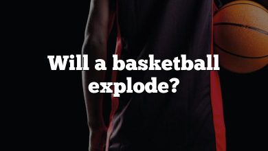 Will a basketball explode?