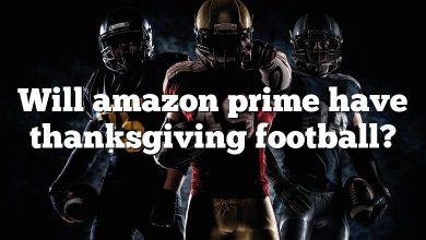 Will amazon prime have thanksgiving football?