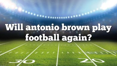 Will antonio brown play football again?