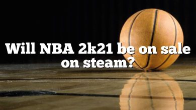 Will NBA 2k21 be on sale on steam?