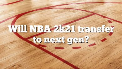 Will NBA 2k21 transfer to next gen?