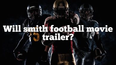 Will smith football movie trailer?