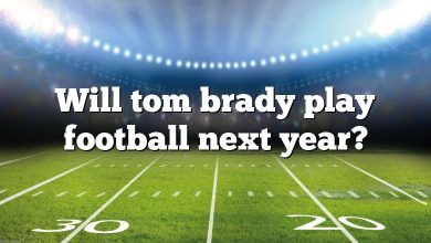 Will tom brady play football next year?