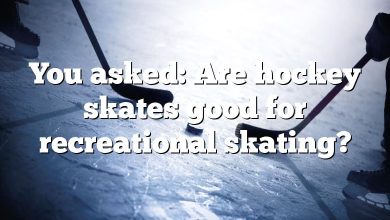 You asked: Are hockey skates good for recreational skating?