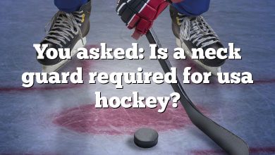 You asked: Is a neck guard required for usa hockey?