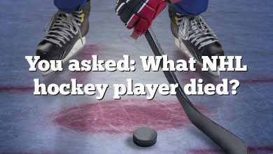 You asked: What NHL hockey player died?