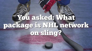 You asked: What package is NHL network on sling?