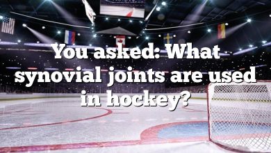 You asked: What synovial joints are used in hockey?