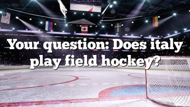 Your question: Does italy play field hockey?