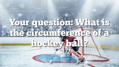 Your question: What is the circumference of a hockey ball?