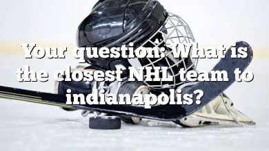 Your question: What is the closest NHL team to indianapolis?