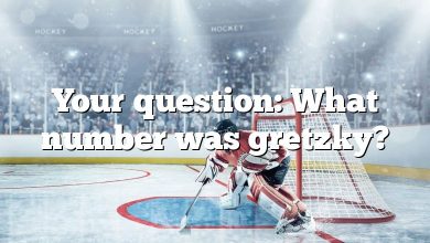 Your question: What number was gretzky?